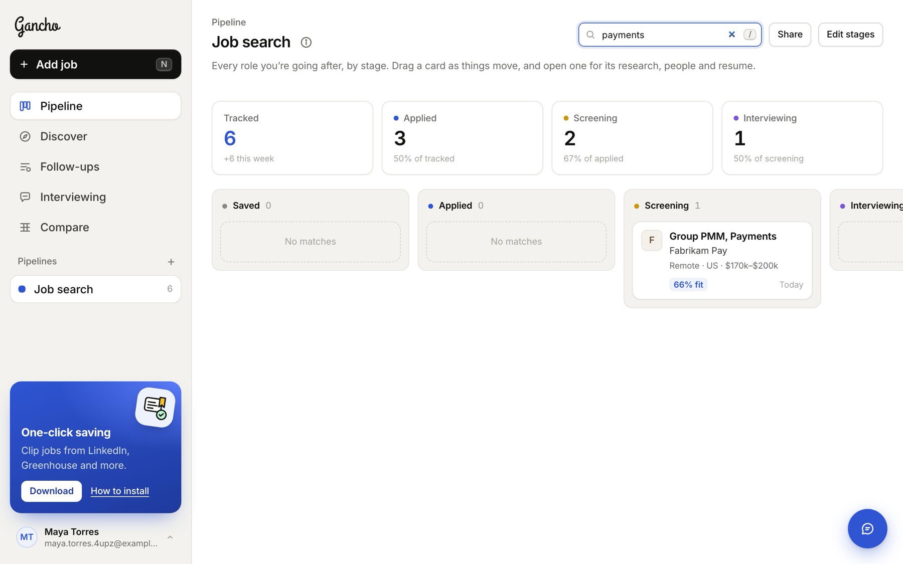 Searching the board