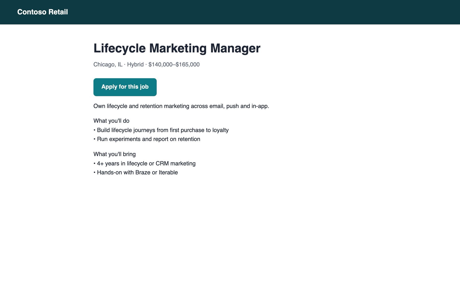 Saving a LinkedIn posting with the extension