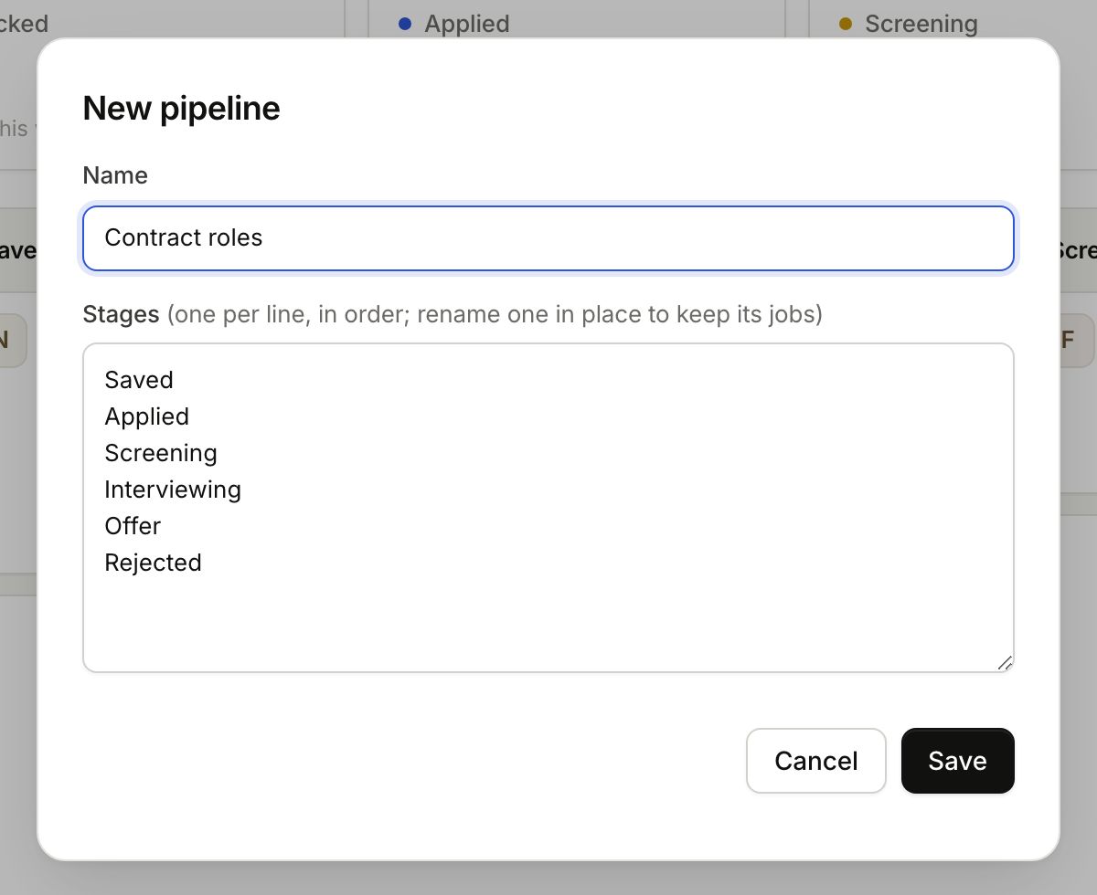 A new pipeline